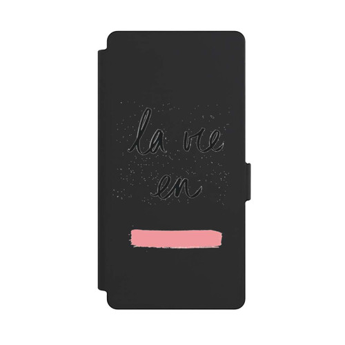 Samsung Galaxy S25 Ultra NIVOflip La vie en Rosa Transparent