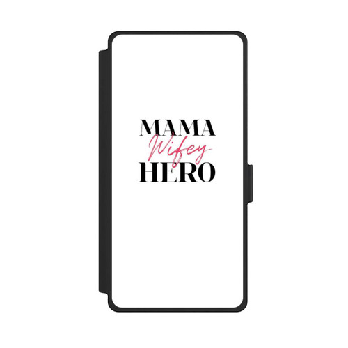 Samsung Galaxy S25 Ultra NIVOflip Mama Wifey Hero White