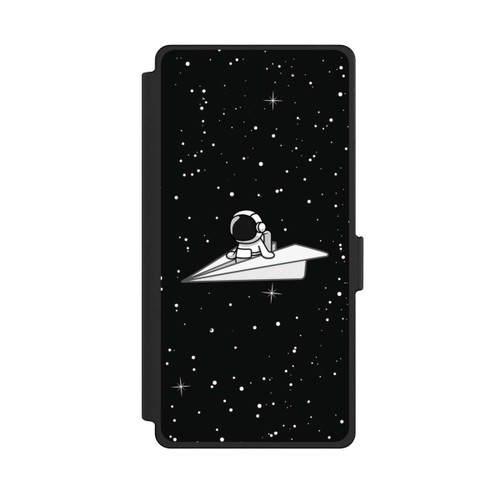 Samsung Galaxy S25 Ultra NIVOflip Astronaut Paper Plane Comic