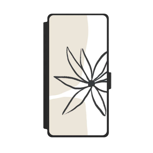 Samsung Galaxy S25 Ultra NIVOflip Fleur et crème