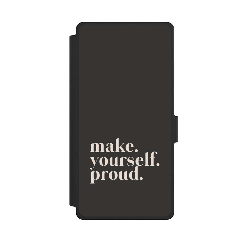 Galaxy S25 Ultra NIVOflip Make Yourself Proud Quote