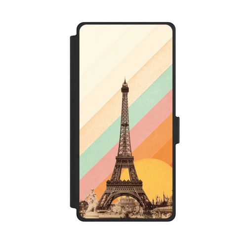 Samsung Galaxy S25 Ultra NIVOflip Eiffelturm Regenbogen