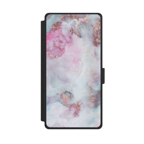 Samsung Galaxy S25 Ultra NIVOflip Alcohol Ink Marble Blue