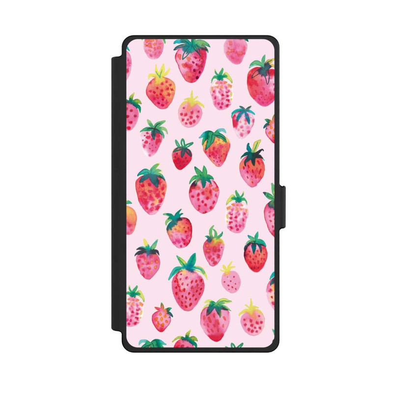 Galaxy S25 Ultra NIVOflip Fraises aquarelles