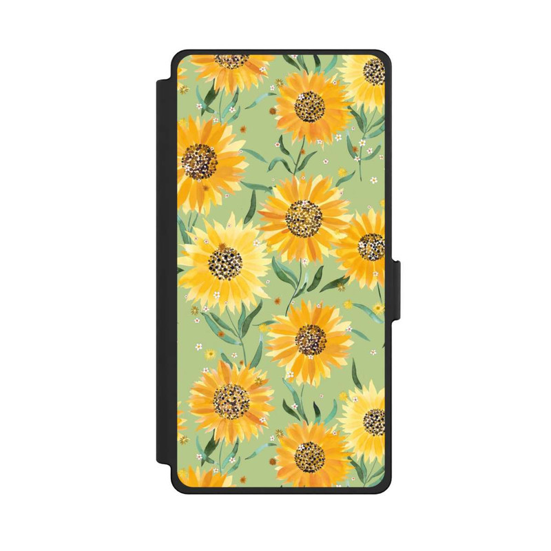 Galaxy S25 Ultra NIVOflip Tournesols Verts