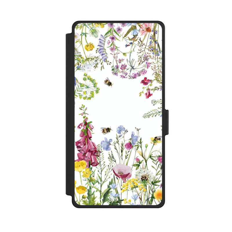 Galaxy S25 Ultra NIVOflip Cadre de fleurs sauvages des prés d'été