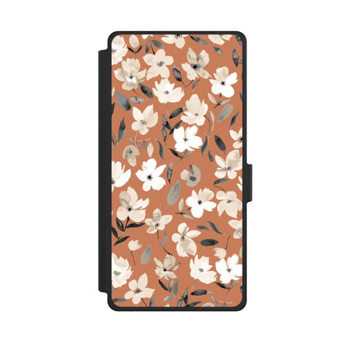Samsung Galaxy S25 Ultra NIVOflip Frische Herbstblumen Kupfer