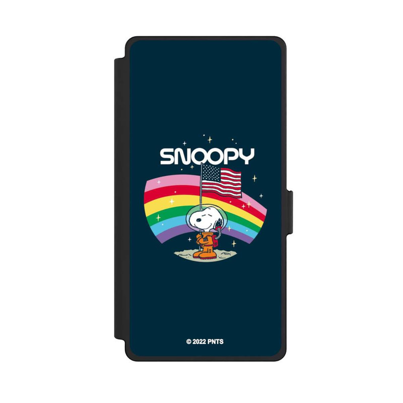 Galaxy S25 Ultra NIVOflip Snoopy Space Traveller Rainbow