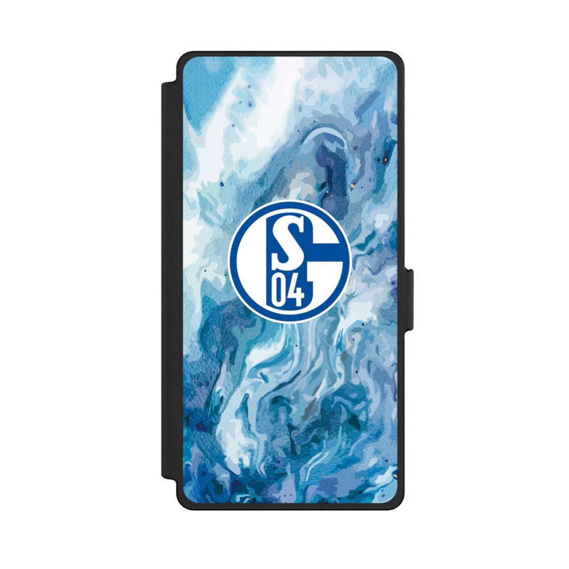 Galaxy S25 Ultra NIVOflip Schalke 04 Flüssig Blau