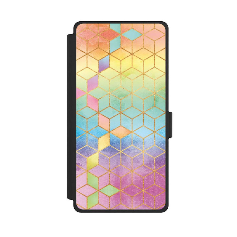 Galaxy S25 Ultra NIVOflip Cubes Arcs-en-ciel