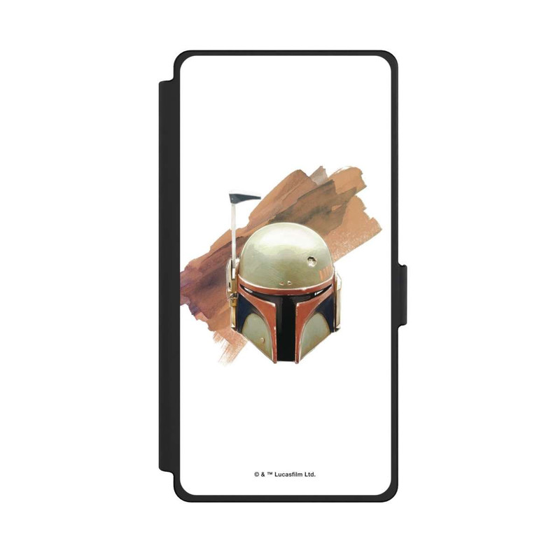 Galaxy S25 Ultra NIVOflip Boba Fett Helm Weiß
