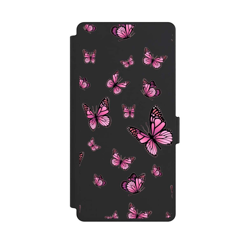 Galaxy S25 Ultra NIVOflip Schmetterlinge pink
