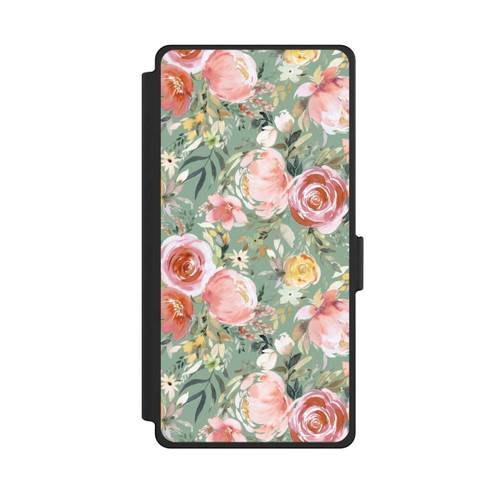 Samsung Galaxy S25 Ultra NIVOflip Bouquet de Pivoines Pastelles