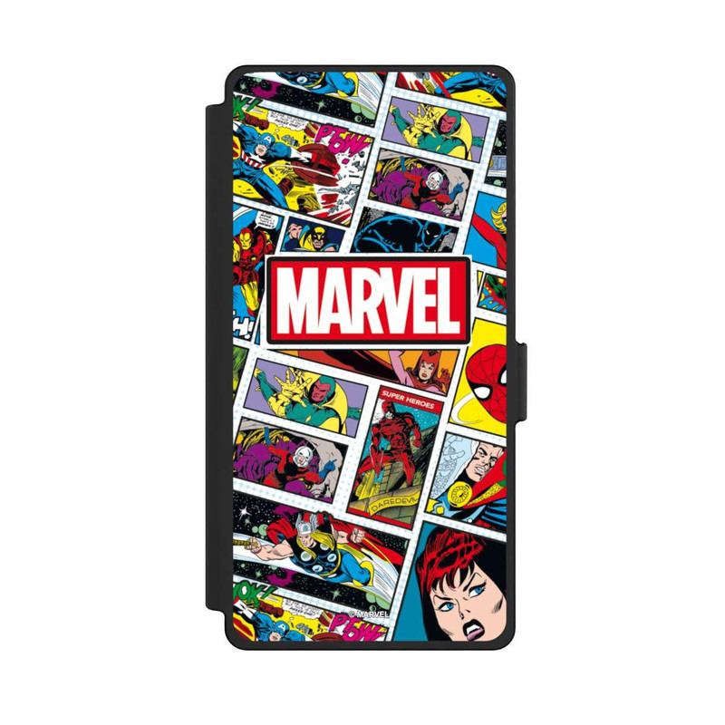 Galaxy S25 Ultra NIVOflip Marvel Comic Pattern