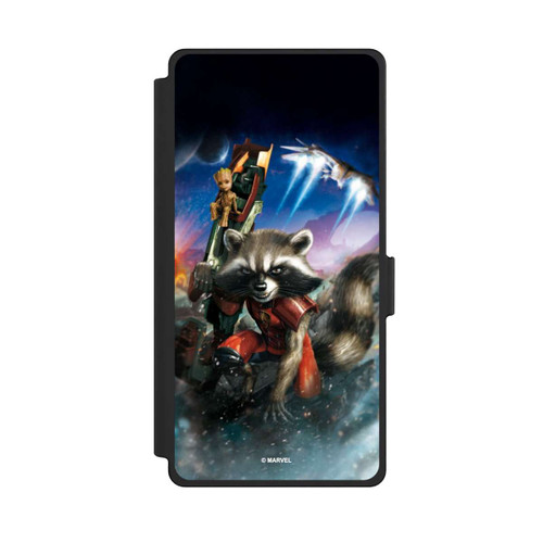 Samsung Galaxy S25 Ultra NIVOflip Rocket &amp; Baby Groot Guardians Of The Galaxy
