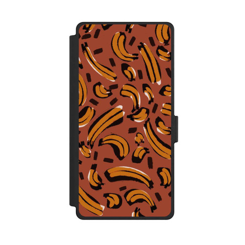 Samsung Galaxy S25 Ultra NIVOflip Motif abstrait de bananes