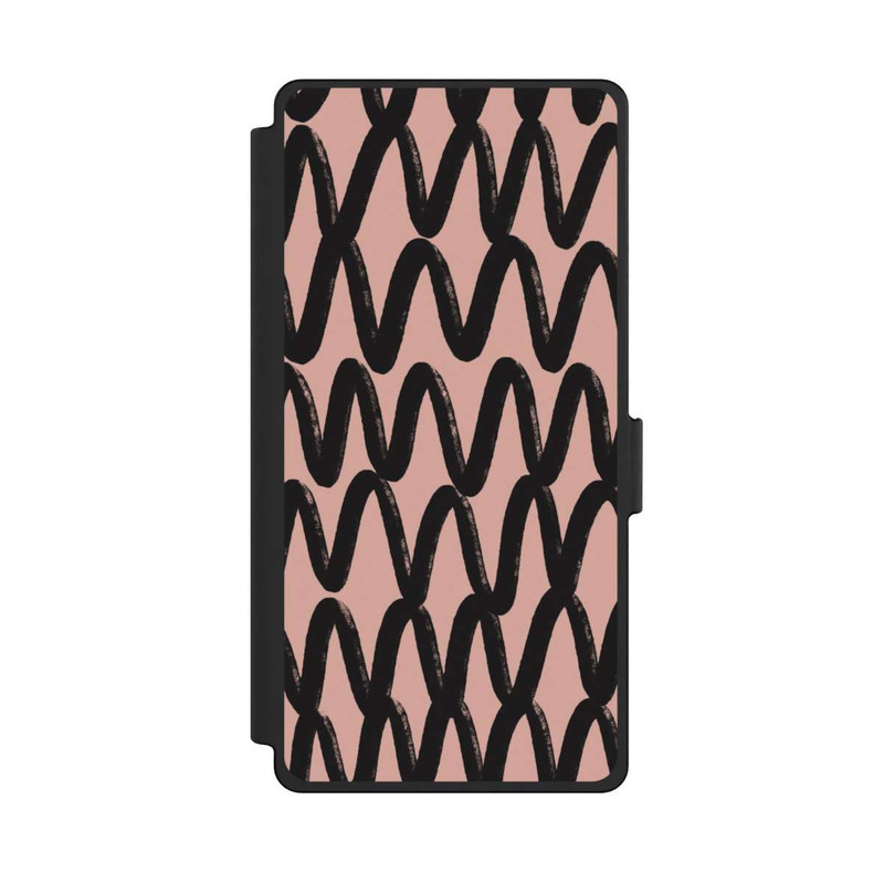 Galaxy S25 Ultra NIVOflip Schwarzes Zickzack