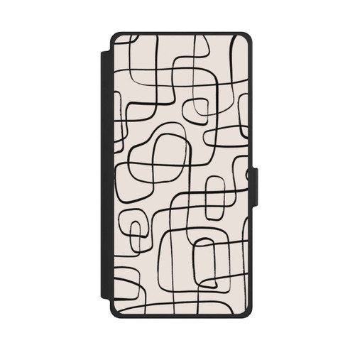 Samsung Galaxy S25 Ultra NIVOflip Lignes Fines Pattern