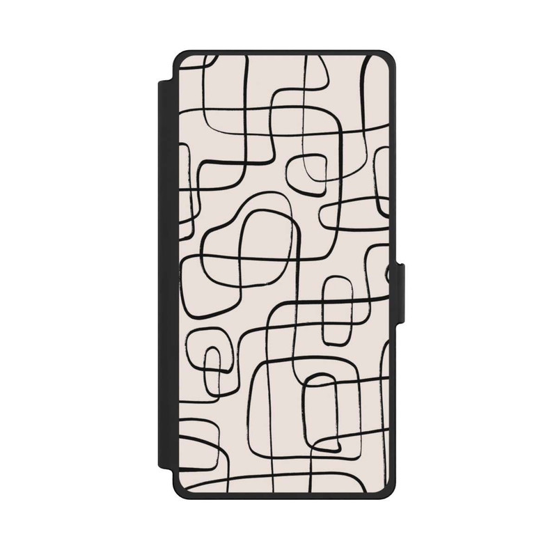 Galaxy S25 Ultra NIVOflip Lignes Fines Pattern