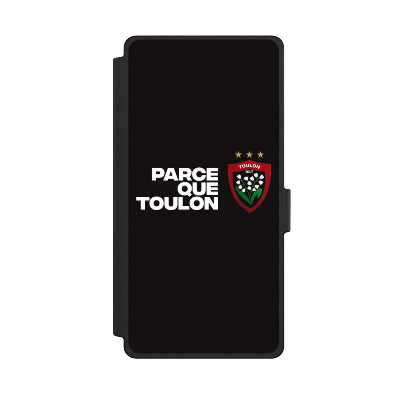 Galaxy S25 Ultra NIVOflip RC Toulonnais PQT Noir