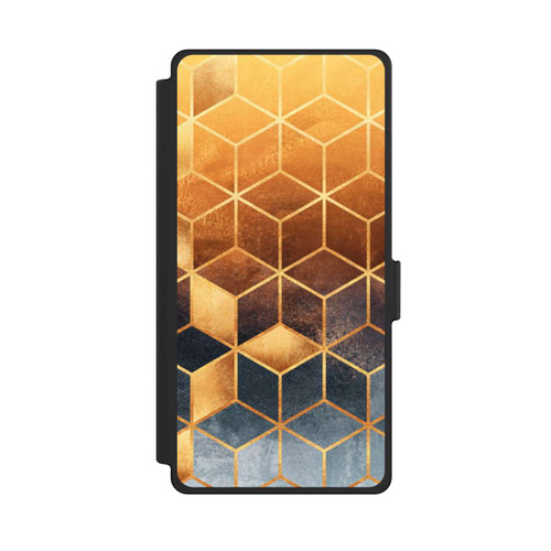Samsung Galaxy S25 Ultra NIVOflip Cubes Dorés