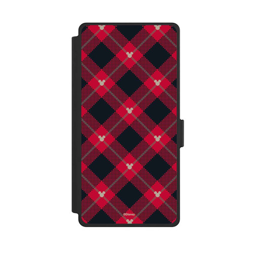 Samsung Galaxy S25 Ultra NIVOflip Mickey Weihnachtsmuster Rot