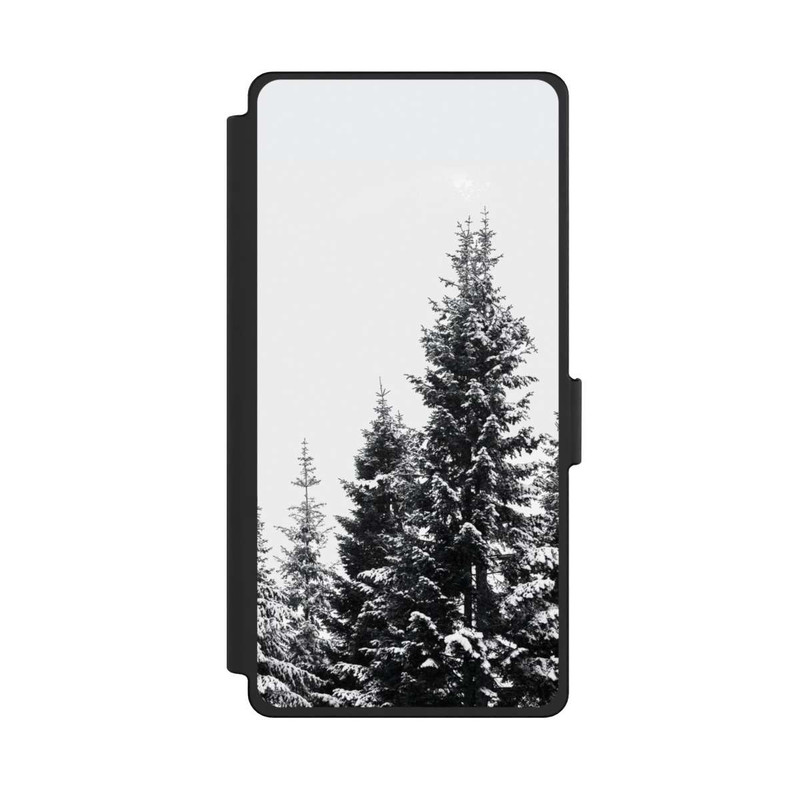 Galaxy S25 Ultra NIVOflip Schneebedeckte Tannen