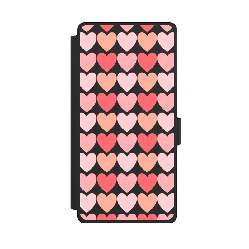 Galaxy S25 Ultra NIVOflip Rosa Schattenherzen