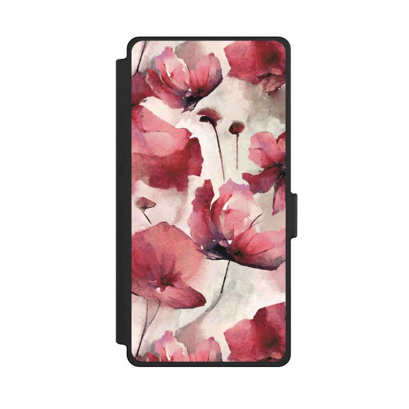 Galaxy S25 Ultra NIVOflip Coquelicots sauvages avec IA