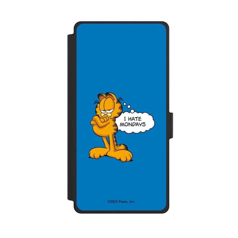 Galaxy S25 Ultra NIVOflip Garfield I Hate Mondays Blau