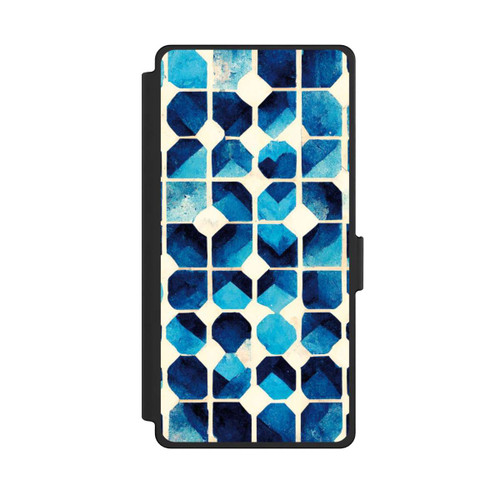 Samsung Galaxy S25 Ultra NIVOflip Motif bleu