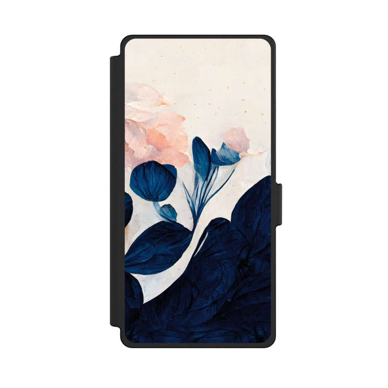 Galaxy S25 Ultra NIVOflip Tulipes bleues
