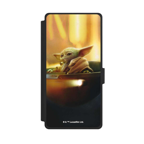 Samsung Galaxy S25 Ultra NIVOflip Grogu In Carrier Hyperreal