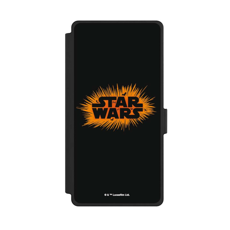Galaxy S25 Ultra NIVOflip Star Wars Logo Orange Halloween Explosion
