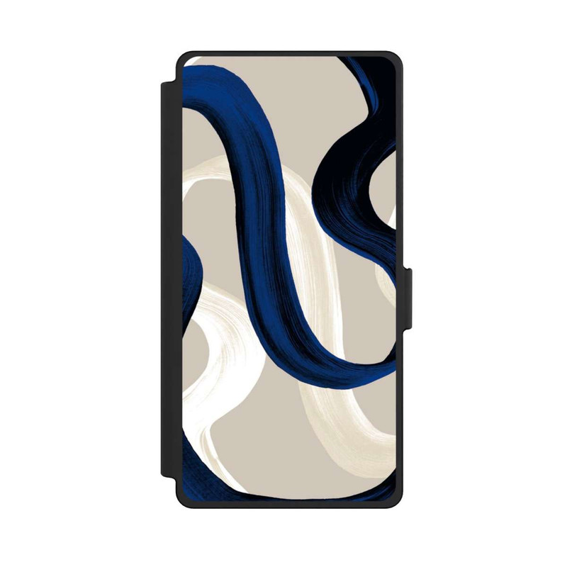 Galaxy S25 Ultra NIVOflip Abstrakte Pinselstriche 80
