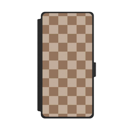 Samsung Galaxy S25 Ultra NIVOflip Braun Karo