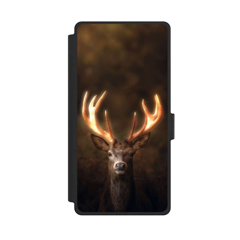 Galaxy S25 Ultra NIVOflip Bois de cerf dorés