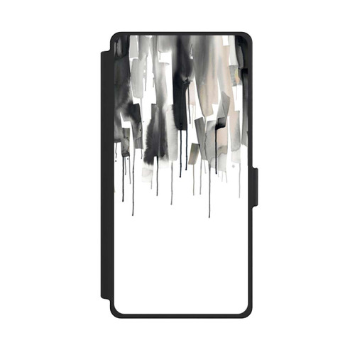 Samsung Galaxy S25 Ultra NIVOflip Watery Stripes Japandi Black