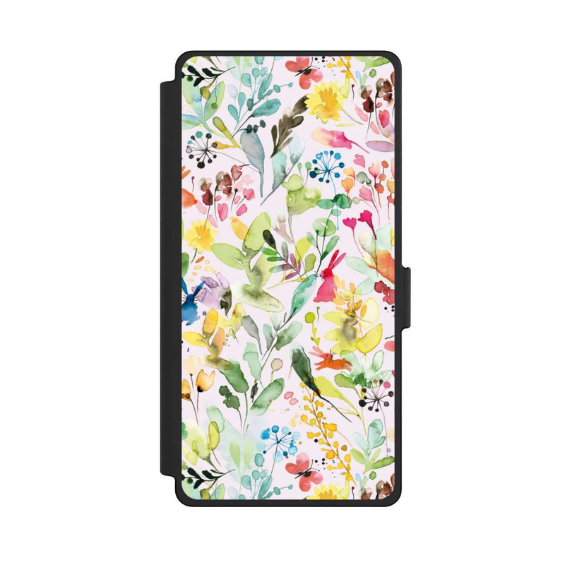 Galaxy S25 Ultra NIVOflip Wild Flowers Meadow Pink