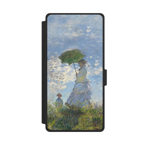 Samsung Galaxy S25 Ultra NIVOflip Frau mit Sonnenschirm - Monet