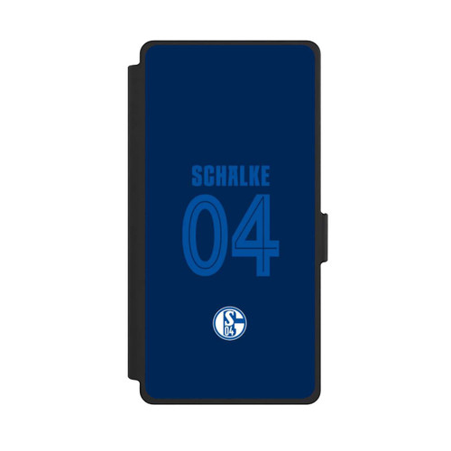 Samsung Galaxy S25 Ultra NIVOflip Schalke 04 Dunkelblau
