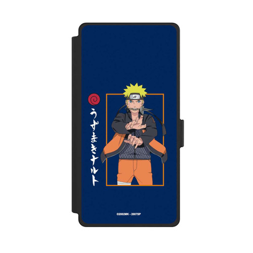 Samsung Galaxy S25 Ultra NIVOflip Naruto Position de Combat bleu