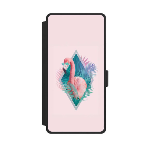 Samsung Galaxy S25 Ultra NIVOflip Tropical Leaves Flamingo