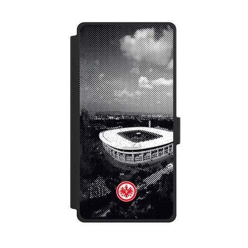 Samsung Galaxy S25 Ultra NIVOflip SGE Stadion Schwarz Weiß
