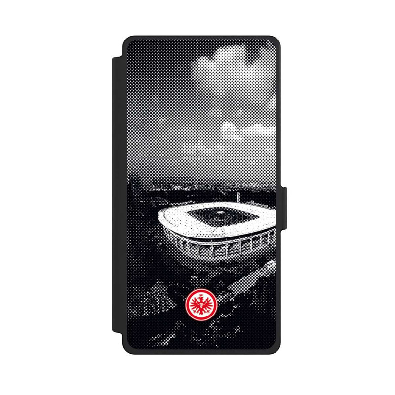 Galaxy S25 Ultra NIVOflip SGE Stadion Schwarz Weiß