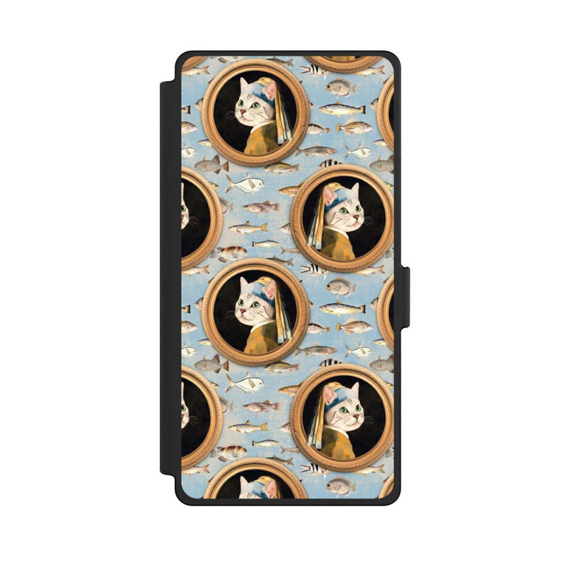 Galaxy S25 Ultra NIVOflip Cat Pattern