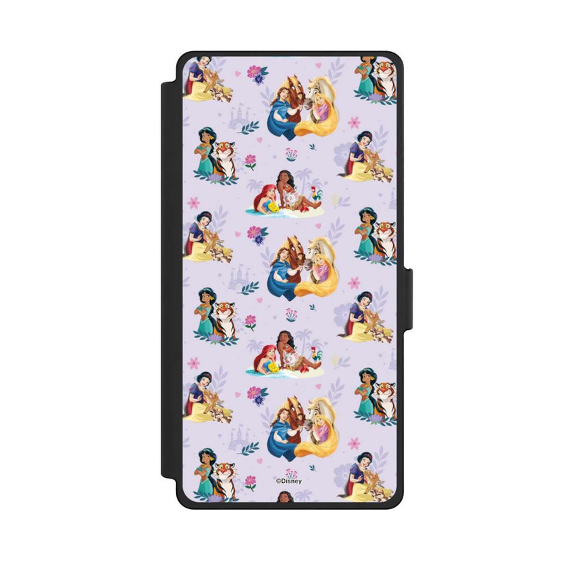 Galaxy S25 Ultra NIVOflip Princess Floral Pattern Purple