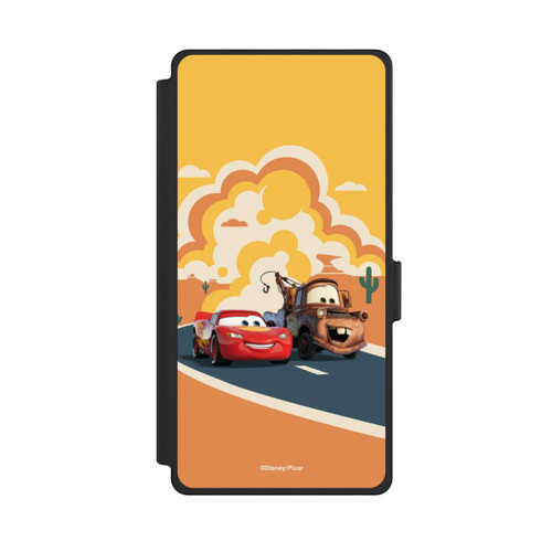 Samsung Galaxy S25 Ultra NIVOflip Disney Cars Lightning McQueen Und Hook on the Road