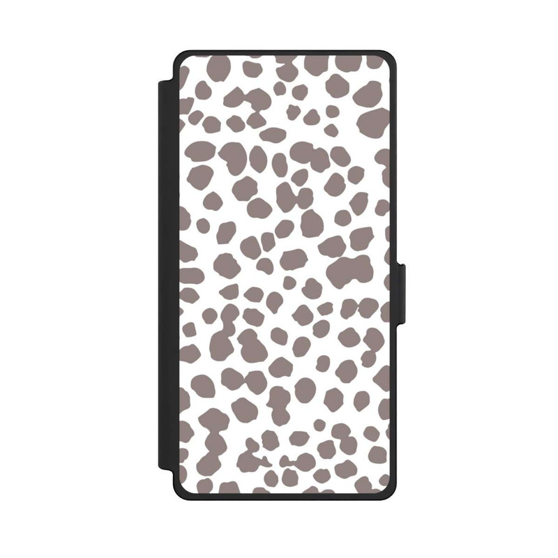 Galaxy S25 Ultra NIVOflip Gepard Muster Braun Weiß