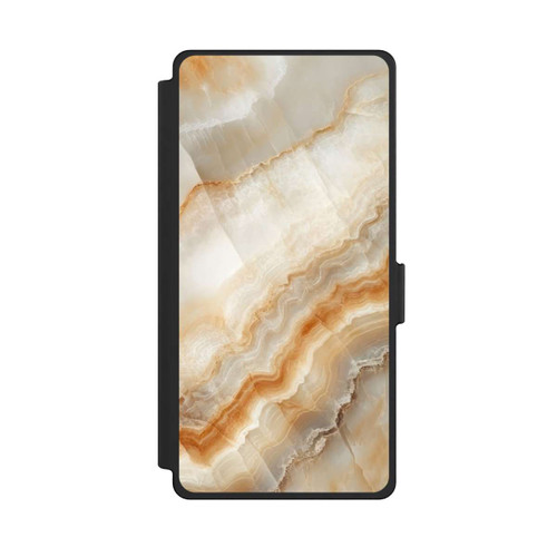 Samsung Galaxy S25 Ultra NIVOflip Marbre Miel